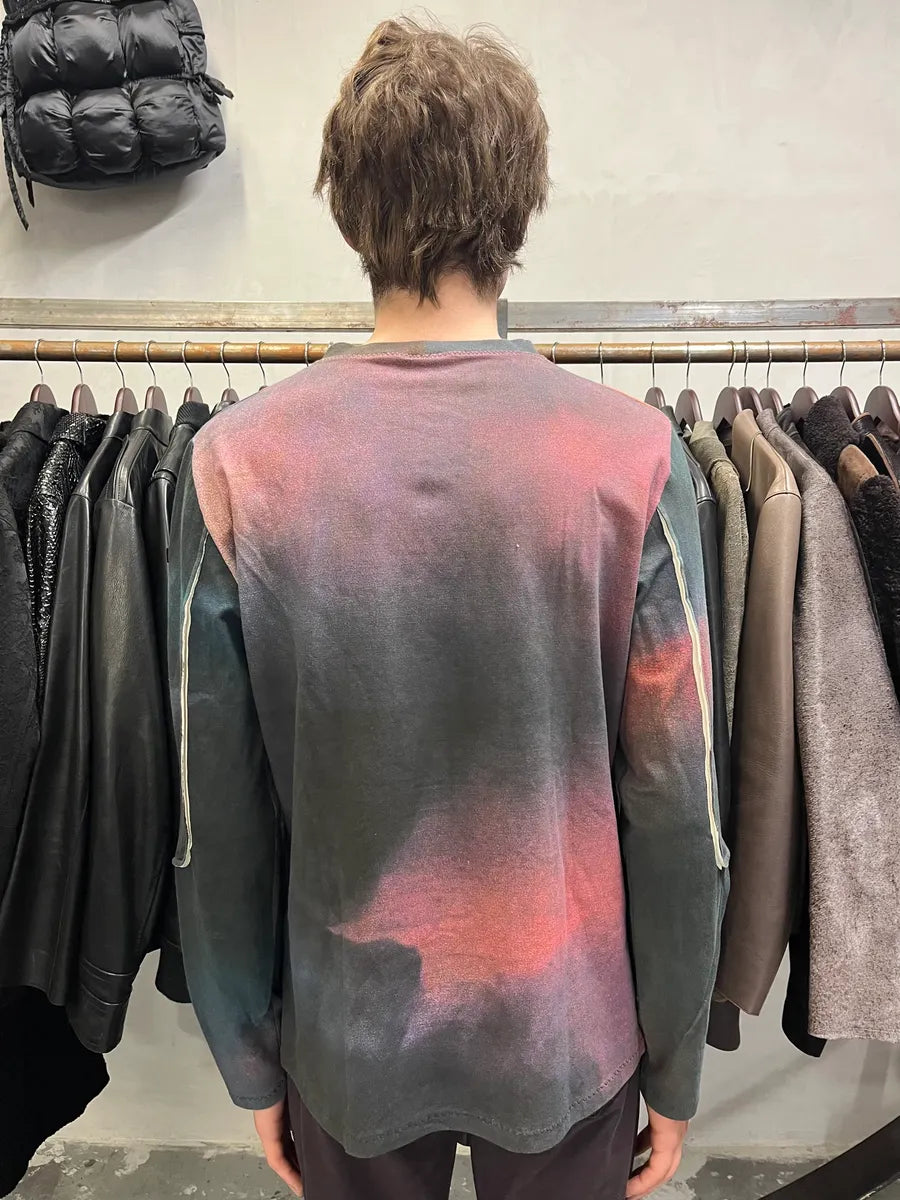 2000s Roberto Cavalli Leopard Red Crepuscule Longsleeves (S) ejbciWX 2