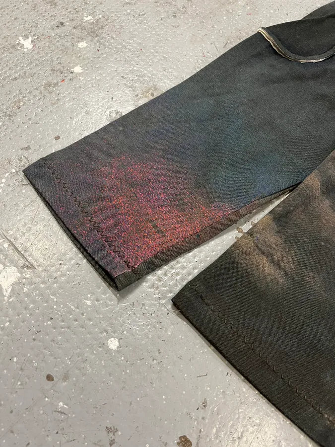 2000s Roberto Cavalli Leopard Red Crepuscule Longsleeves (S) ejbciWX 4