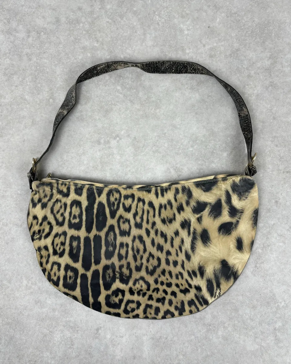 2000s Roberto Cavalli Leopard Shoulder Bag jflxtck 0
