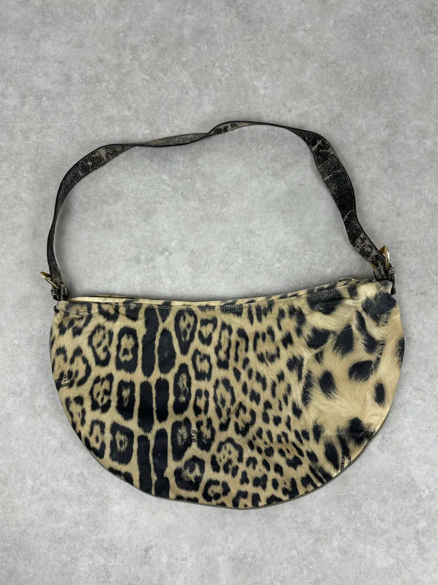 2000s Roberto Cavalli Leopard Shoulder Bag jflxtck 4