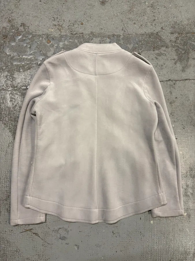 2000s Roberto Cavalli Grey Officer Double-Breasted Blazer Jacket tFiiQFd 5