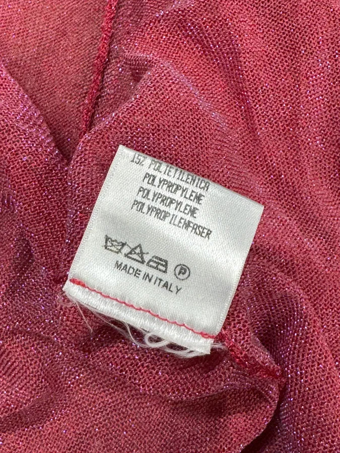 2000s Roberto Cavalli Light Pink Cardigan Top qqdRWiH 5