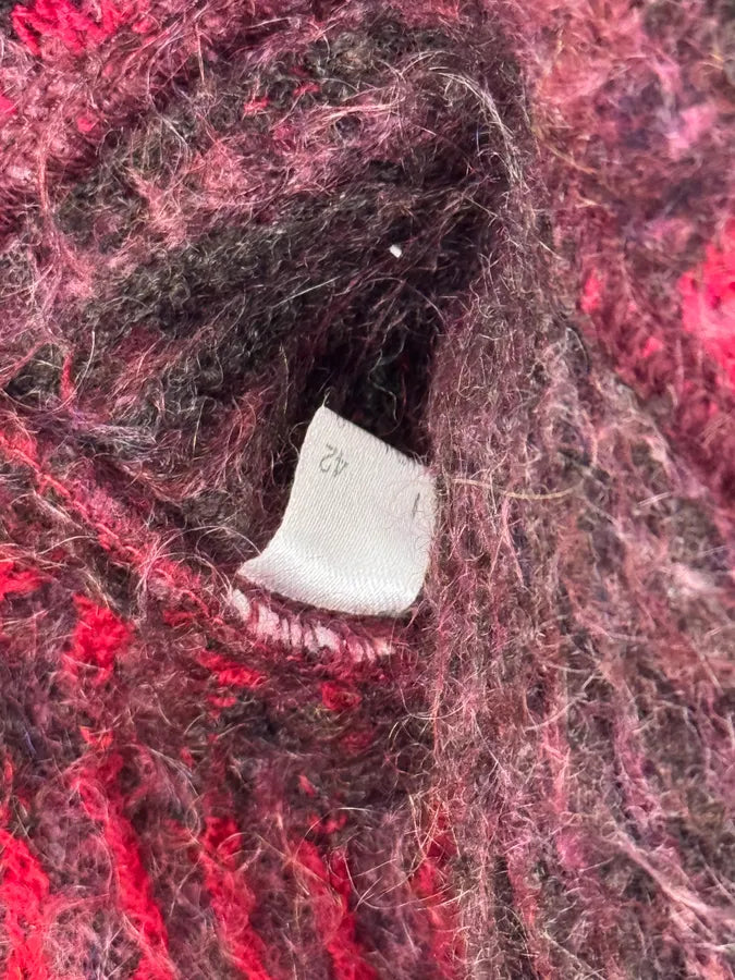 2000s Roberto Cavalli Long Devil Satan Mohair Raccoon Cardigan DnRYuEe 9