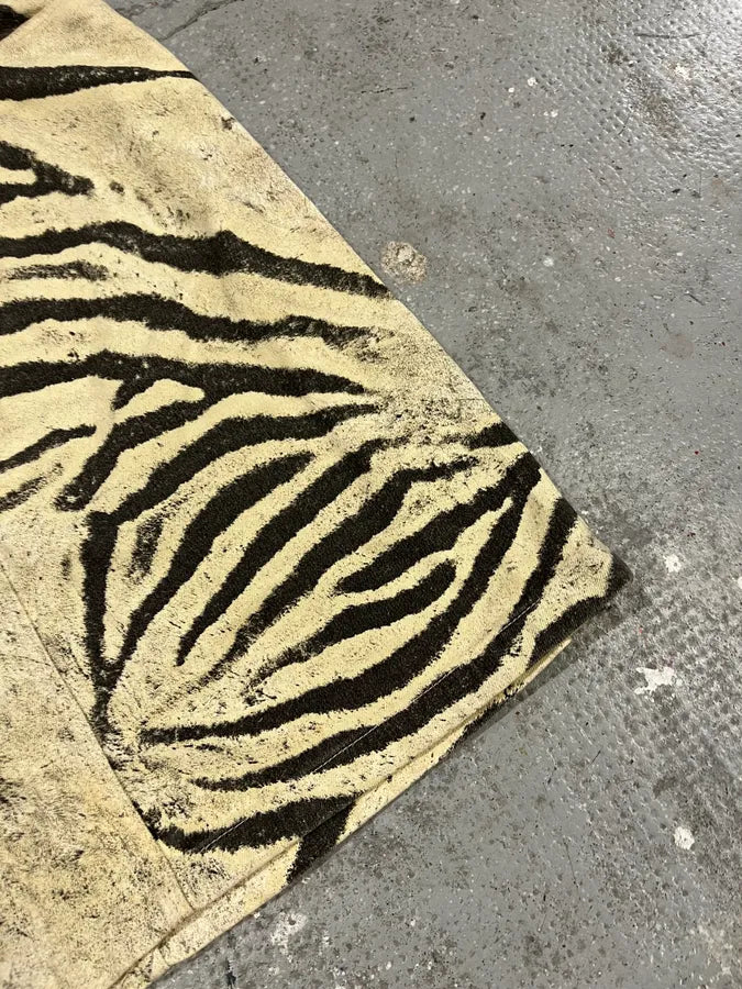 2000s Roberto Cavalli Marble Zebra Beige Skirt (M) tRaxItN 3