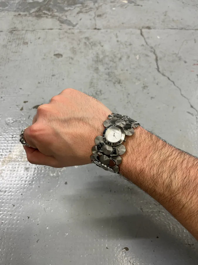 2000s Roberto Cavalli Multi Circles Watch EXqdvGE 0