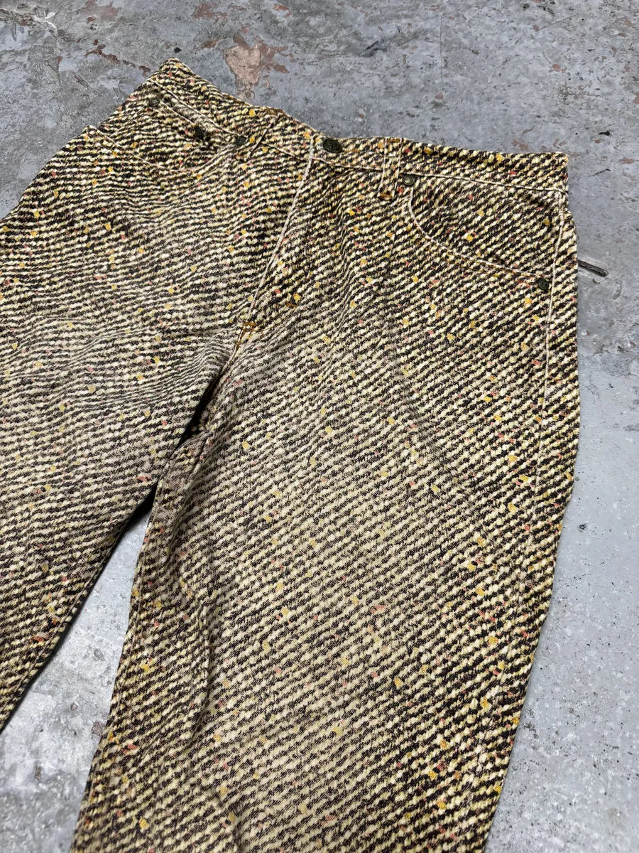 2000s Roberto Cavalli Multicolor Pixelized Pants BxparfU 8