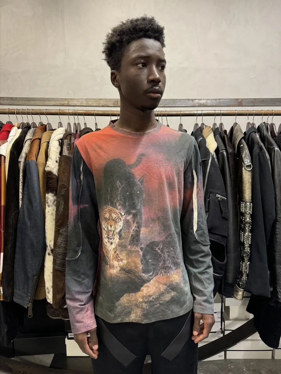 2000s Roberto Cavalli Obscure Tiger Longsleeves OjHxnQV 1