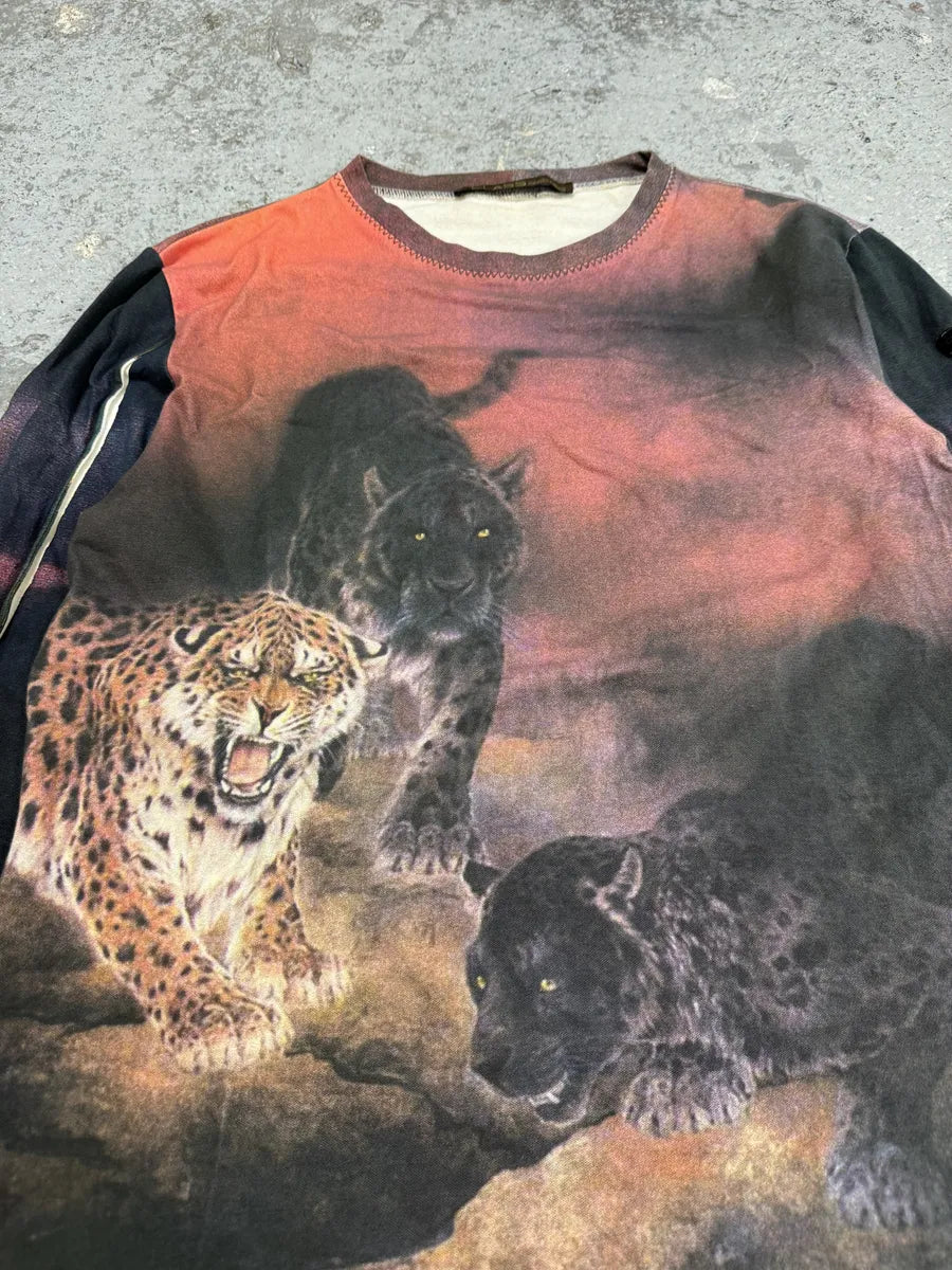 2000s Roberto Cavalli Obscure Tiger Longsleeves OjHxnQV 5