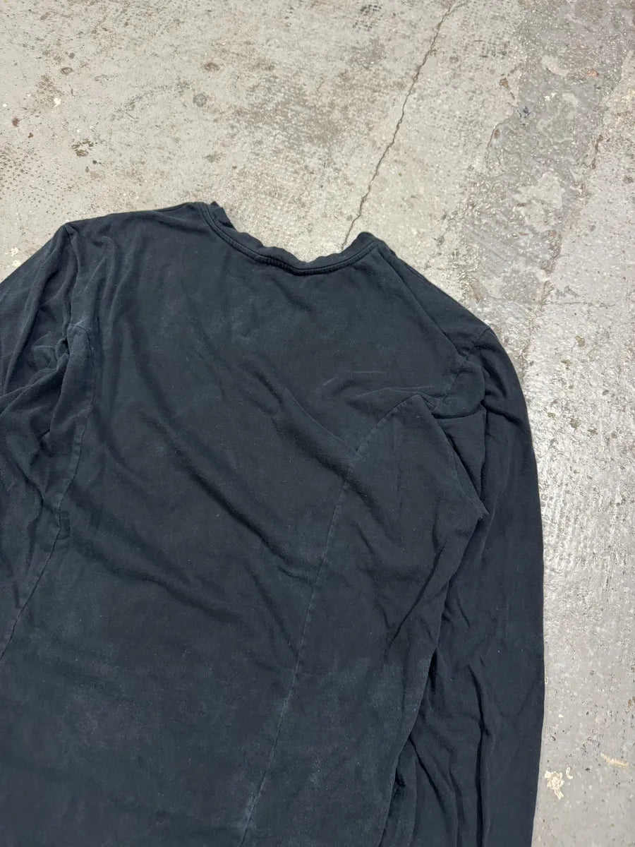 2000s Roberto Cavalli Old School Logo Black Longsleeves rnDOkkS 5