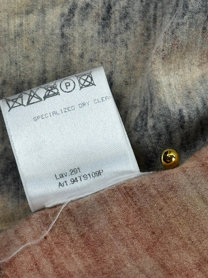 AW2000 Roberto Cavalli Orange Tiger Print Piercings Cardigan uFtLfct 12