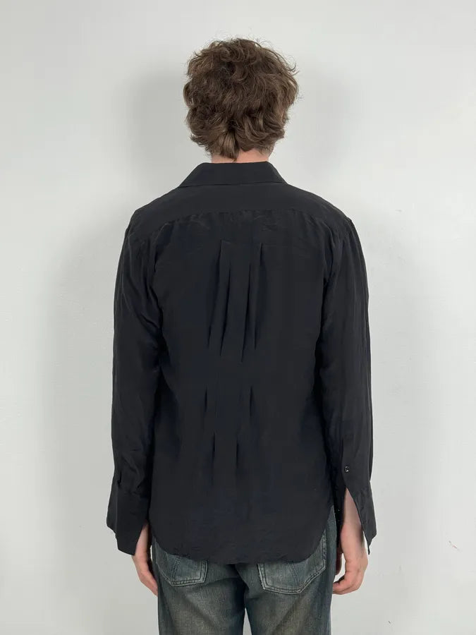 AW2008 Roberto Cavalli Ornament Black Light Classy Shirt HhHSvCd 2