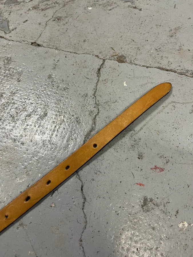 2000s Roberto Cavalli Ornament Buckle Leather Belt dUDNytf 6