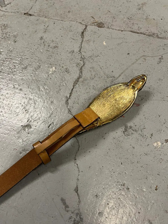 2000s Roberto Cavalli Ornament Buckle Leather Belt dUDNytf 7