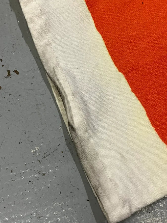 2000s Roberto Cavalli Overprinted Orange Flared Pants GqemjFL 12