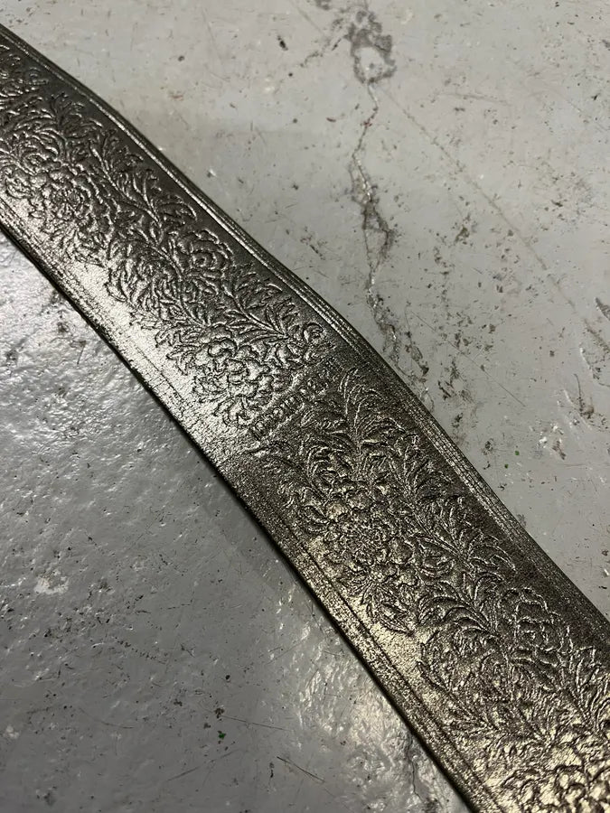 2000s Roberto Cavalli Pave Crocodile Buckle Silver Leather Belt thRnzsb 5