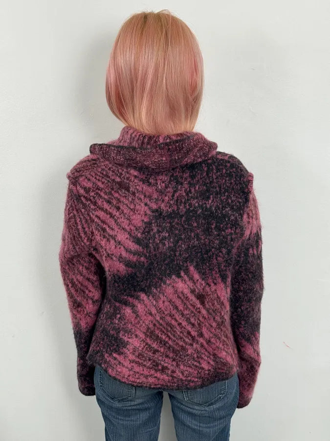2000s Roberto Cavalli Pink & Purple Abstract Cardigan snUliSX 2