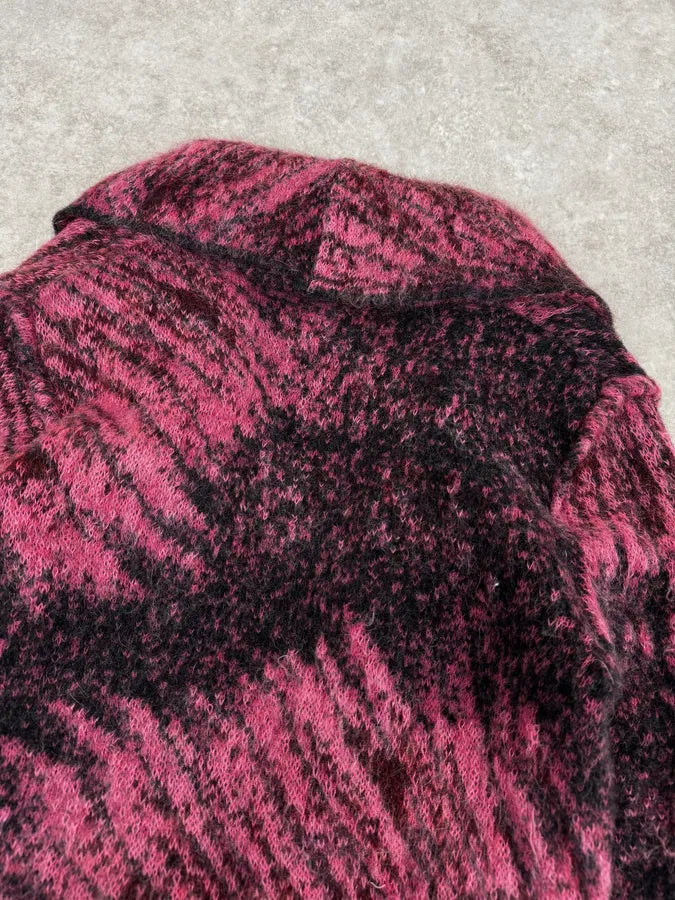 2000s Roberto Cavalli Pink & Purple Abstract Cardigan snUliSX 6