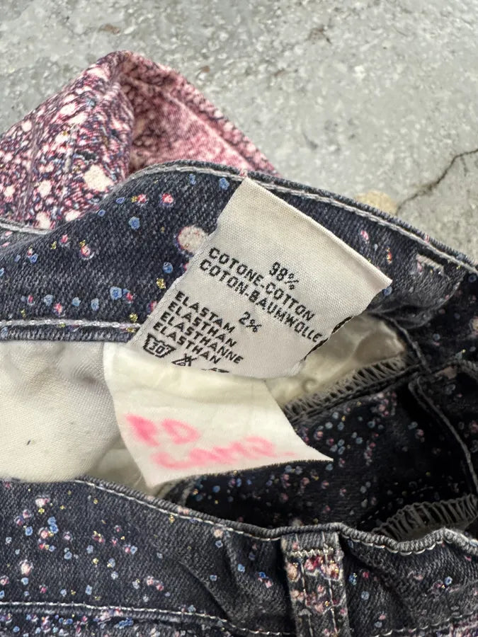 2000s Roberto Cavalli Pink Purple Galaxy Pants (S) AslWRGD 12