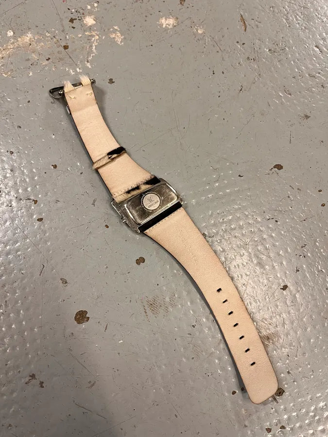 2000s Roberto Cavalli Pony Hair Bracelet Watch xVzNXgD 6