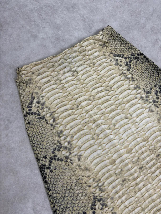 2000s Roberto Cavalli Python Soft Skirt MXyNIkz 5