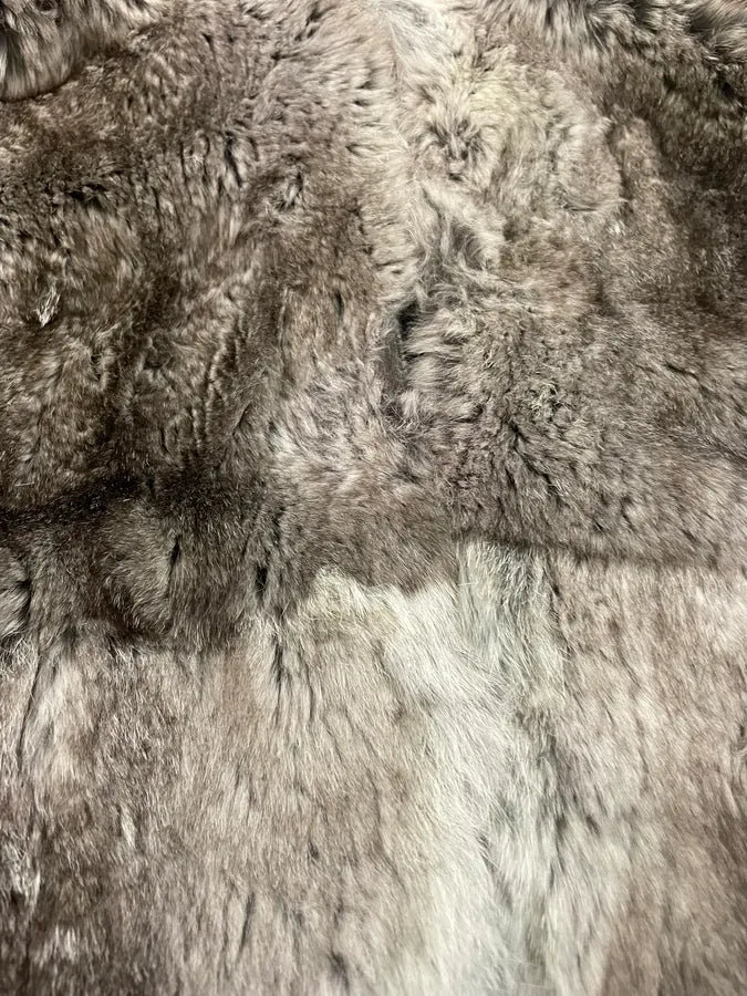 2000s Roberto Cavalli Raccoon Fur Grey Zip-up Jacket (M) SXsCpkO 8
