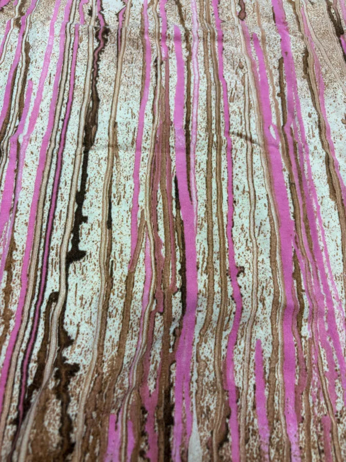 2000s Roberto Cavalli Rainy Ink Nasty Pink Tank Top ZANIMiU 6