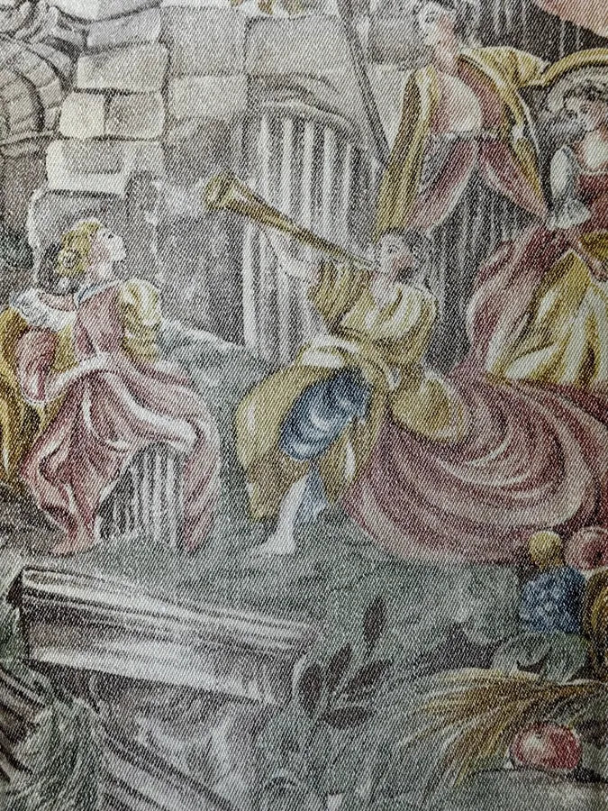 AW1996 Roberto Cavalli Roman Landscape Beige Pants orDTqsu 9