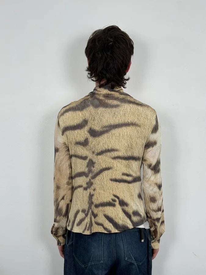 2000s Roberto Cavalli Savage Zebra Silk Shirt pjdOane 2
