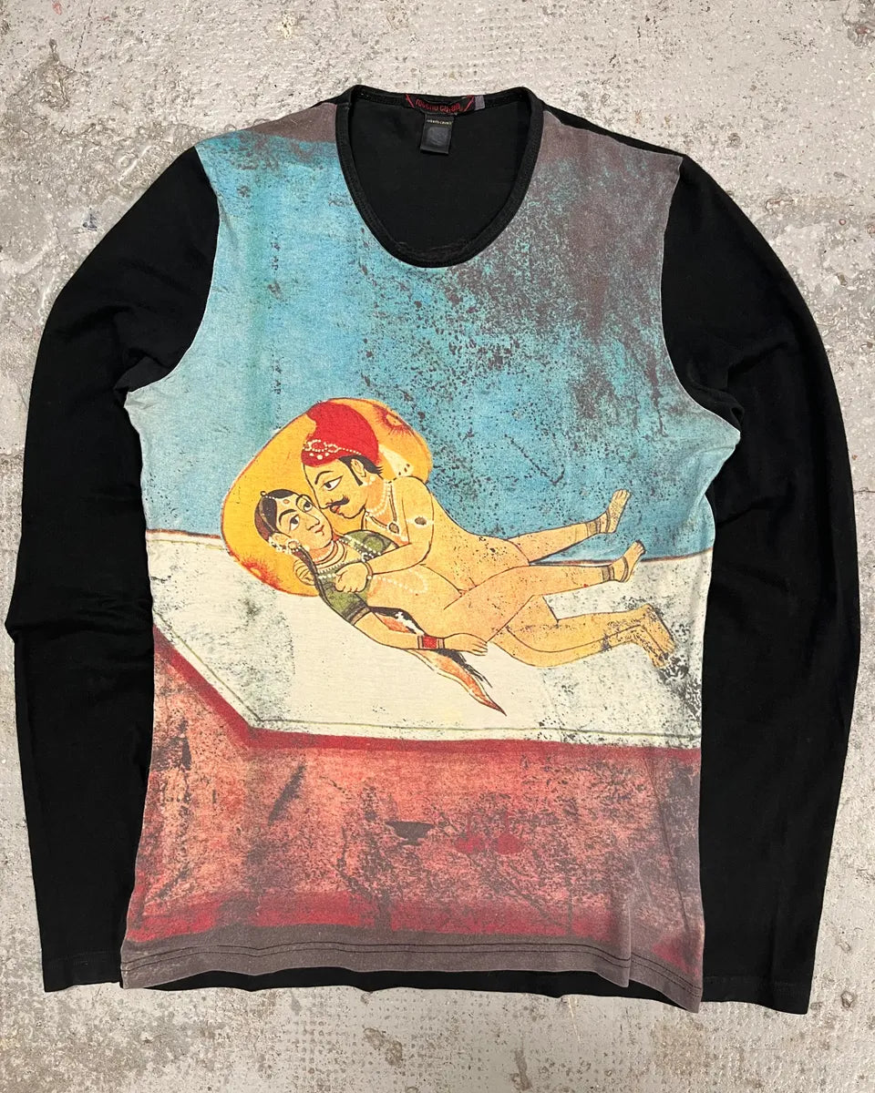 2000s Roberto Cavalli Sensual Kamasutra Love Longsleeves (XS/S) nuFjACg 0