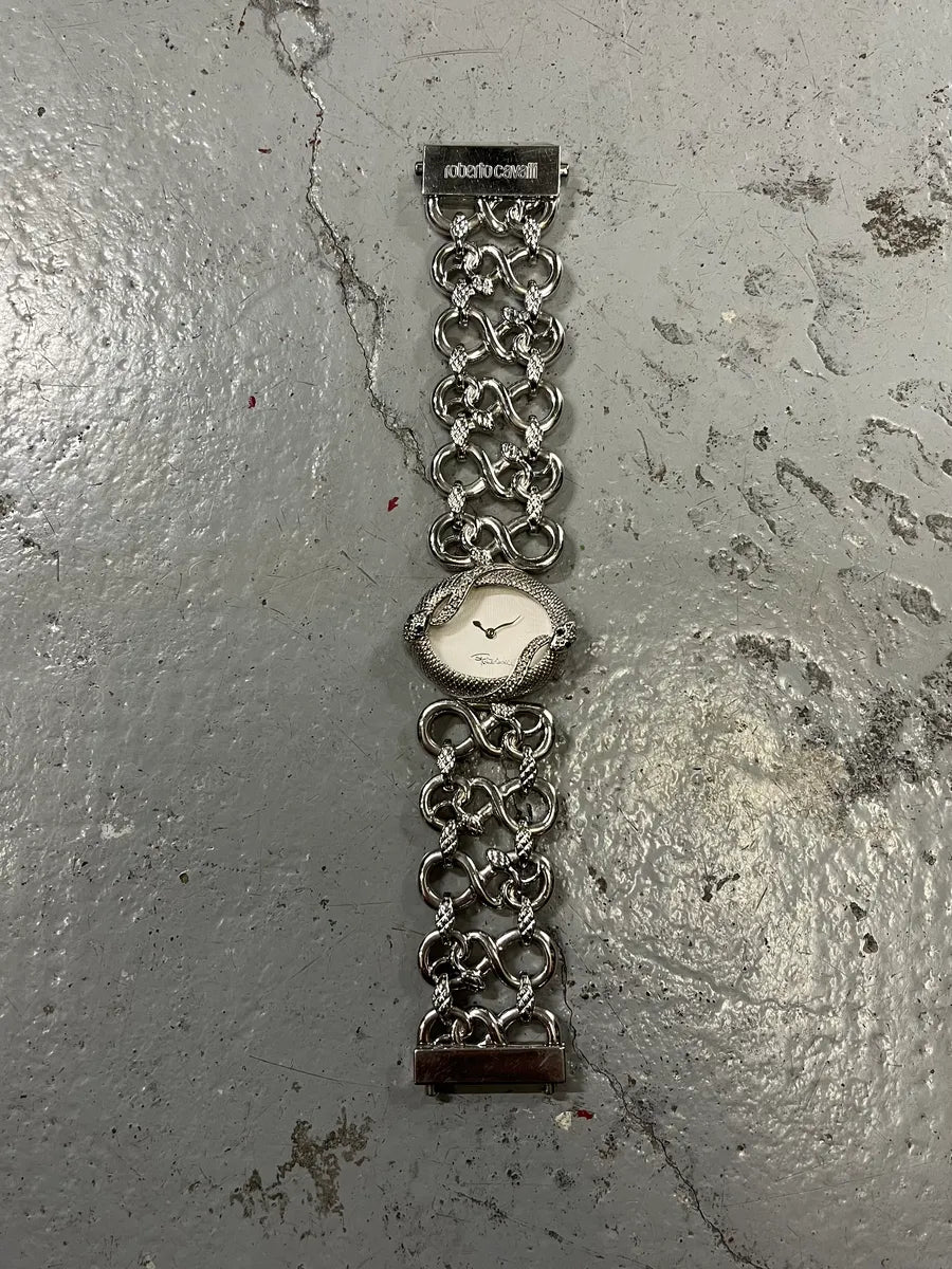 2000s Roberto Cavalli Snake Bracelet Watch aTOFORf 3