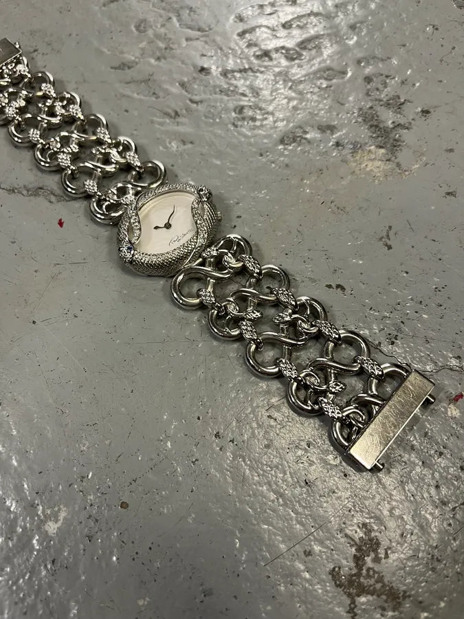 2000s Roberto Cavalli Snake Bracelet Watch aTOFORf 6