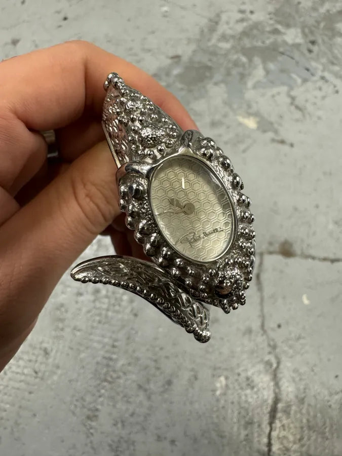 2000s Roberto Cavalli Snake Ornament Bracelet Watch FZwBTBL 3