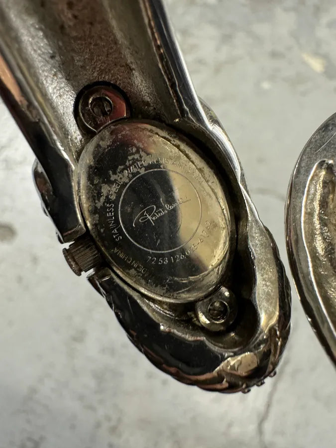 2000s Roberto Cavalli Snake Ornament Bracelet Watch FZwBTBL 7