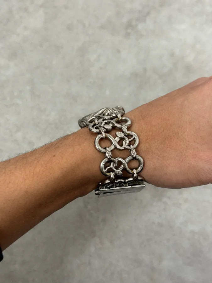 2000s Roberto Cavalli Snakes Bracelet Watch SiJtwGY 5