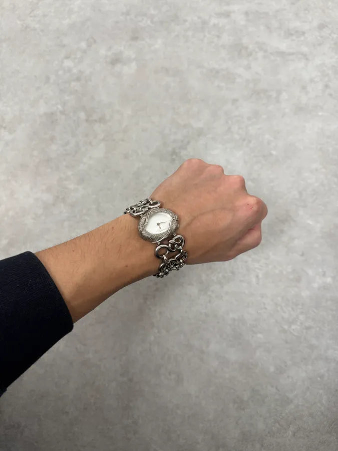 2000s Roberto Cavalli Snakes Bracelet Watch SiJtwGY 7
