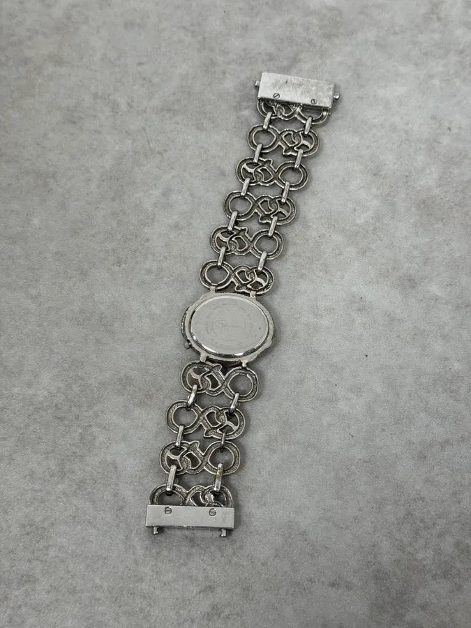 2000s Roberto Cavalli Snakes Oracle Stainless Steel Bracelet Watch JmGLgPK 7