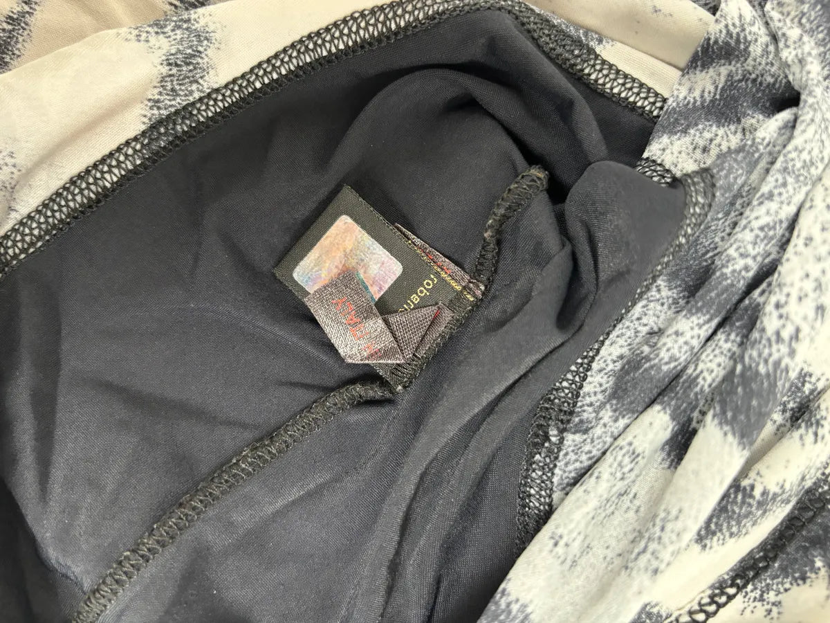 2000s Roberto Cavalli Tactical Savage Blue & White Longsleeves vCNYDFq 9