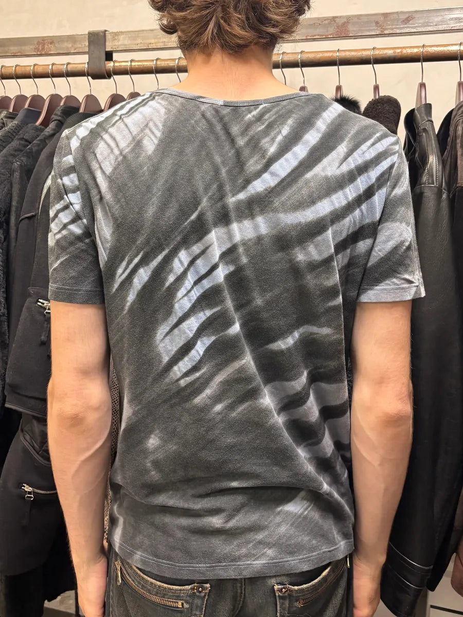 2000s Roberto Cavalli Tiger Grey T-shirt (S) lZxrzKF 2
