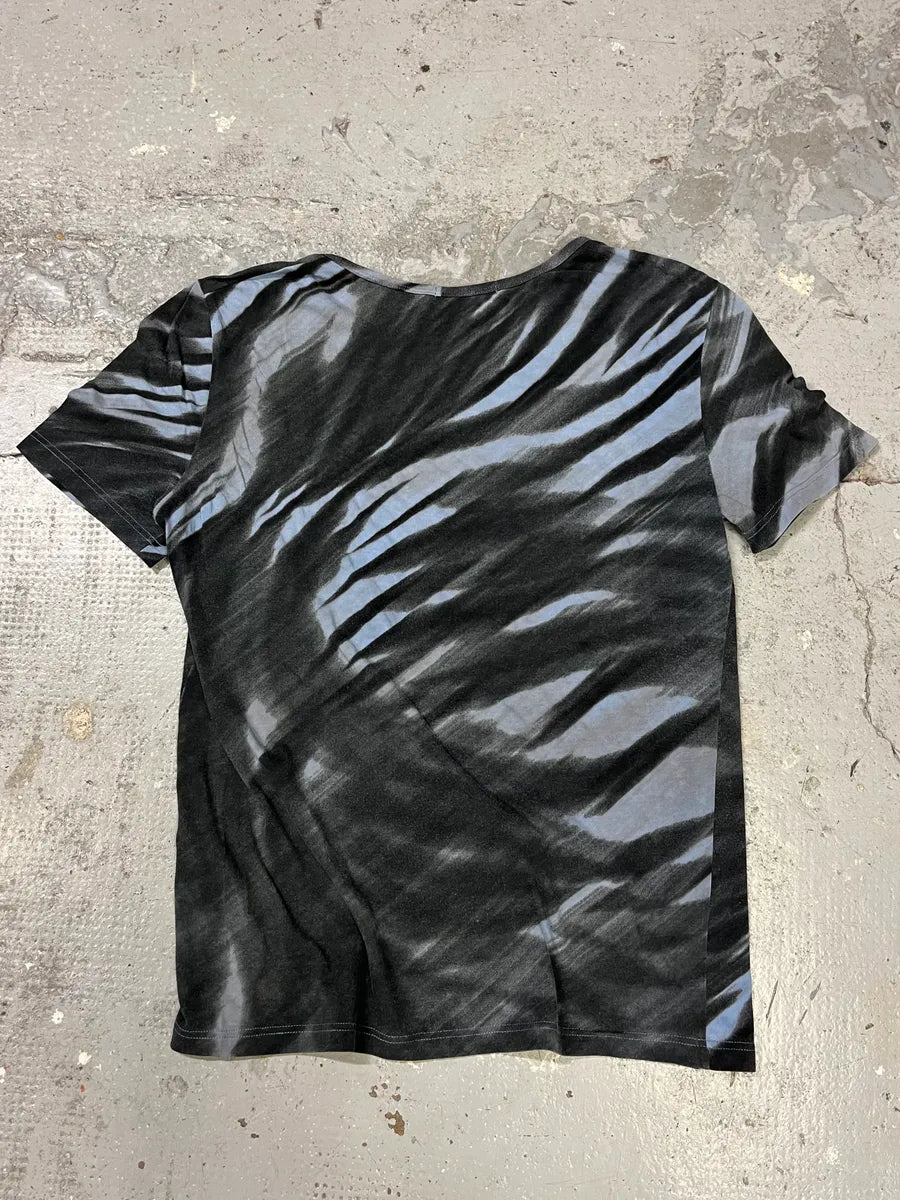 2000s Roberto Cavalli Tiger Grey T-shirt (S) lZxrzKF 5