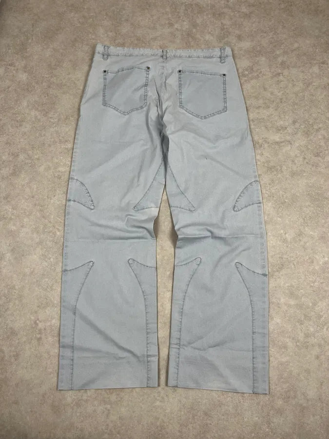 2000s Roberto Cavalli Grey Contemporary Pants TscCusz 6