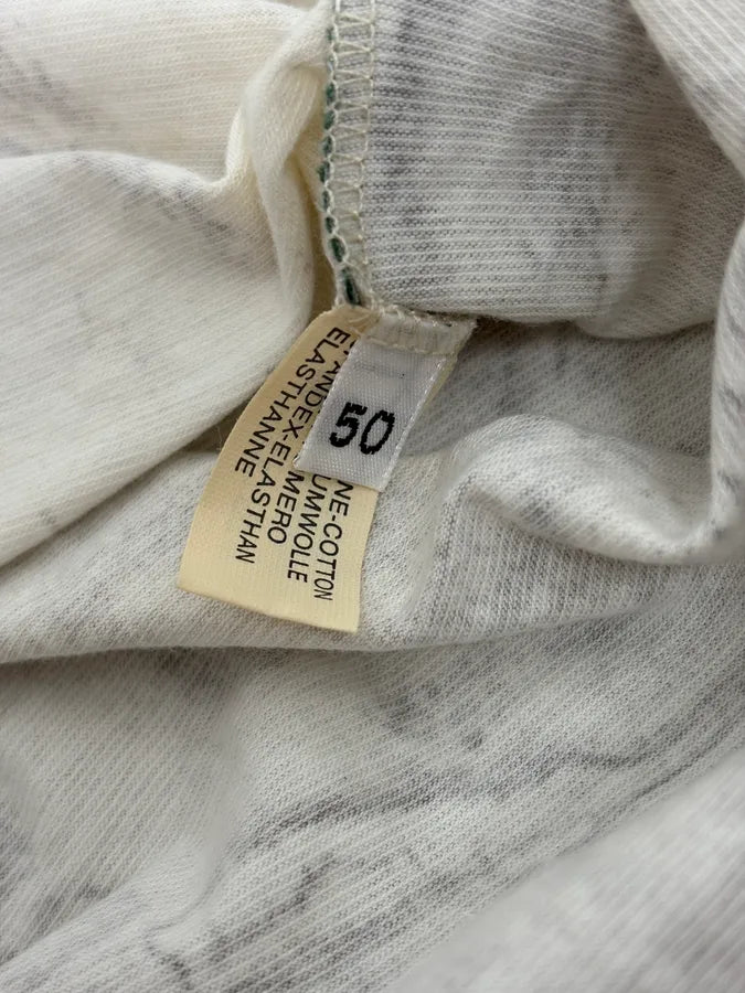 2000s Roberto Cavalli White Creamy Python Effect Longsleeves Top yChowUP 10