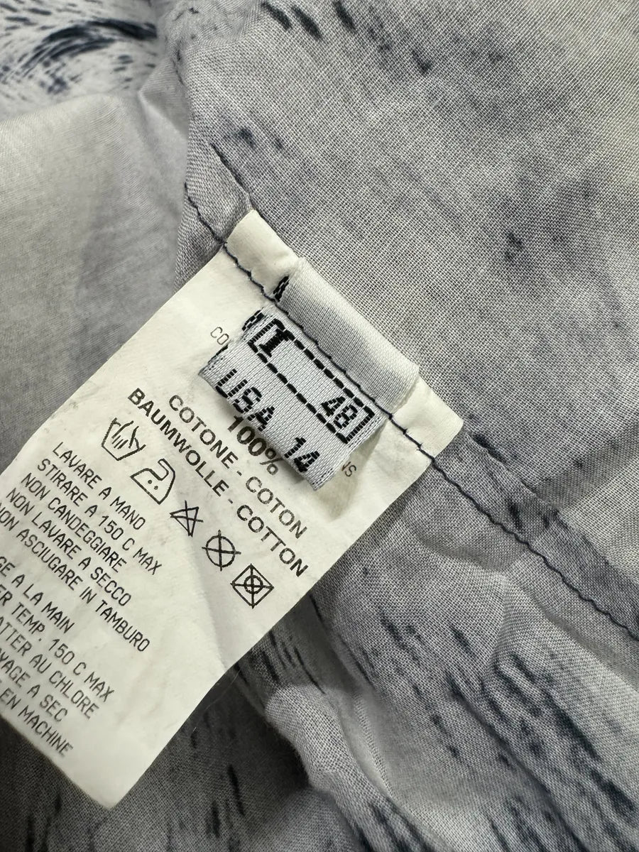 2000s Roberto Cavalli White Safari Savage Shirt ZJbKLcn 5