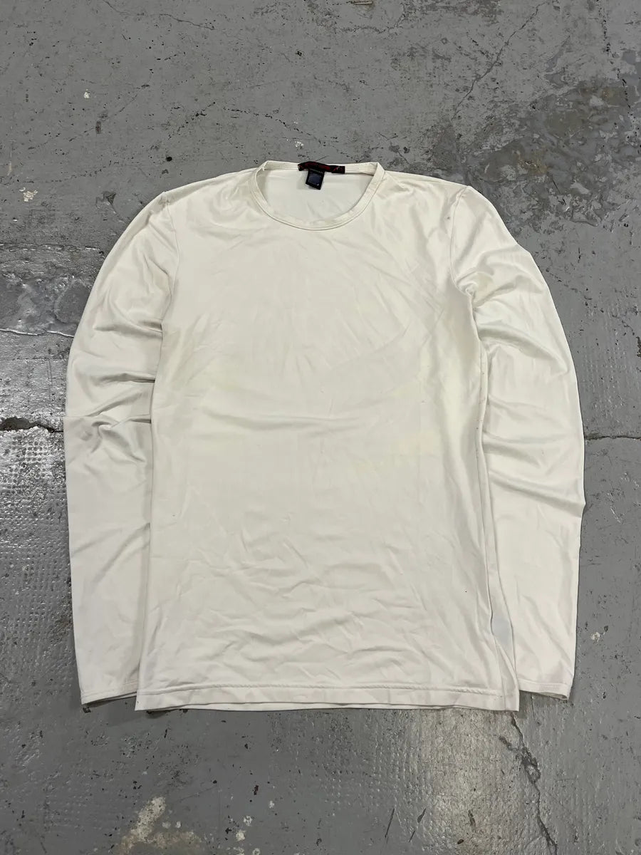 2000s Roberto Cavalli Wolves White Longsleeves uLzgLwJ 1