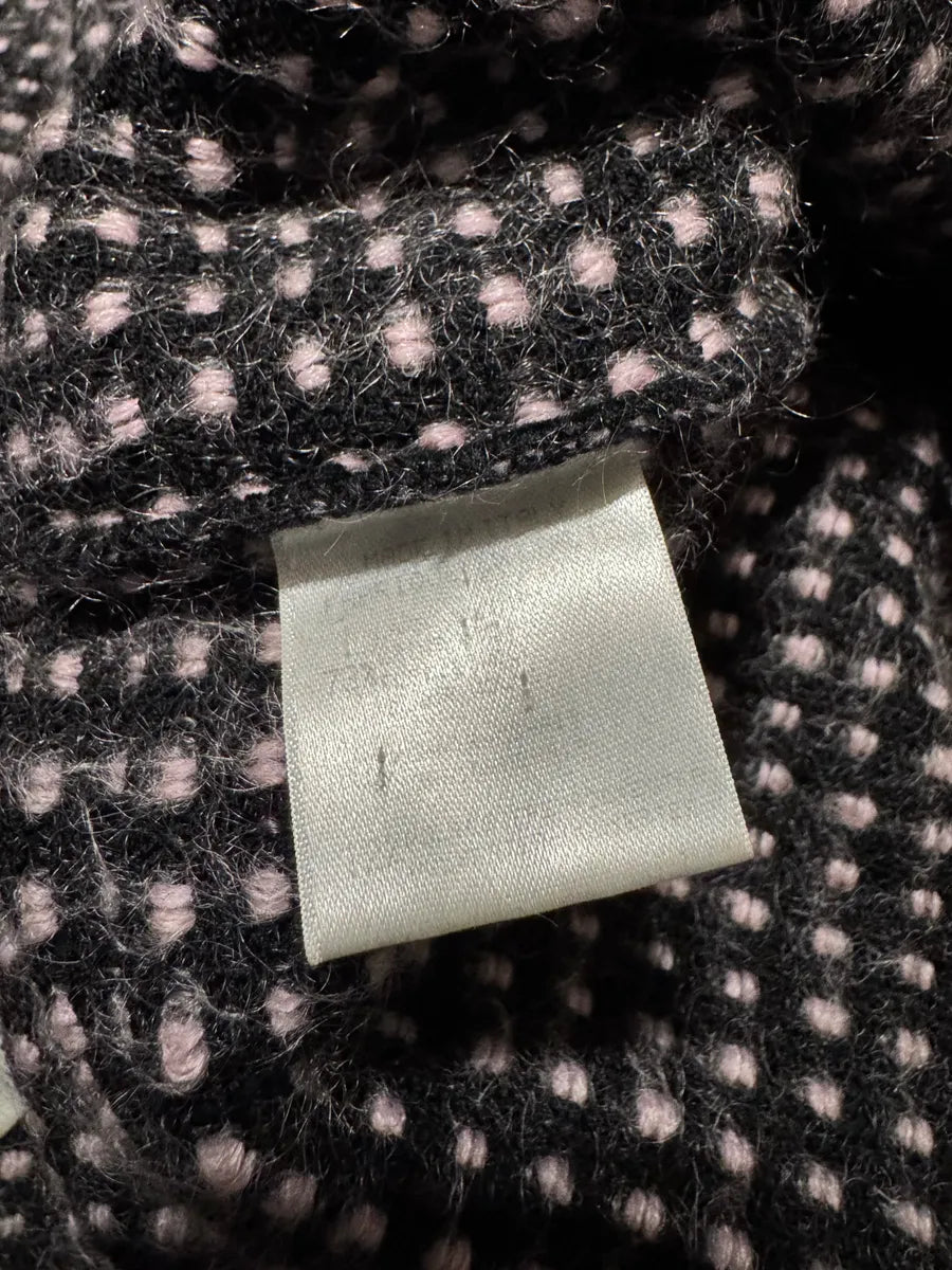 2000s Roberto Cavalli Wool Cardigan & Skirt Set (L) 9