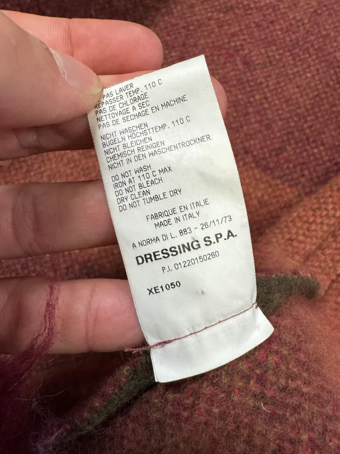 2000s Roberto Cavalli Wool Flower Multicolor Jacket (XS) 11