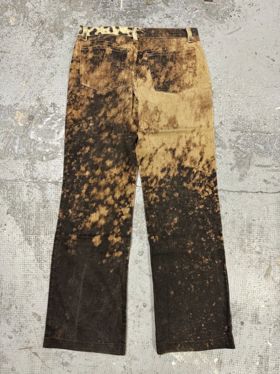 FW2001 Roberto Cavalli World Explosion Leopard Pants ylbYoGg 1