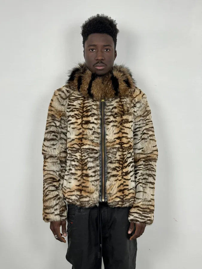 2000s Roberto Cavalli Zebra Savage Fur Zip-up Jacket SxiIVio 2
