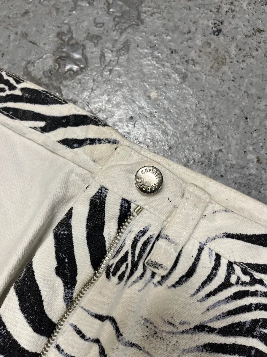 2000s Roberto Cavalli Zebra Skirt vzHElHm 4
