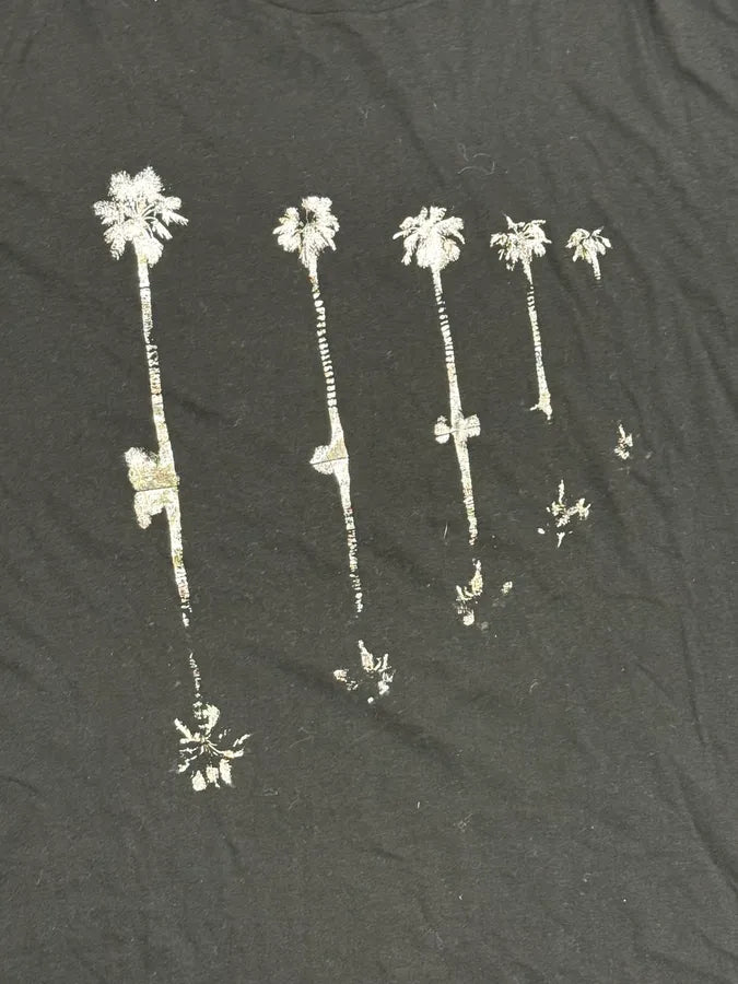 SS2020 Saint Laurent Black Palm Trees T-Shirt ajCudiy 6