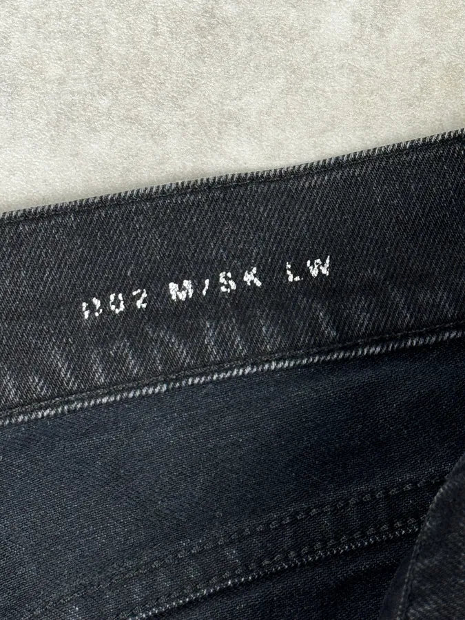 SS2014 Saint Laurent Black Waxed Slim Jeans by Hedi Slimane zgCtisa 11